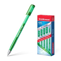 Ручка гелевая G-Tone, узел 0.5 мм, чернила зелёные, длина линии письма 500 метров