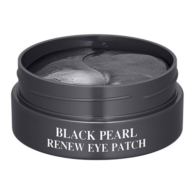 Гидрогелевые патчи для области вокруг глаз с экстрактом жемчуга SNP Black Pearl Renew Eye Patch 60 шт.