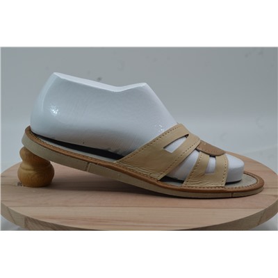 007-37  Обувь домашняя (Тапочки кожаные) размер 37