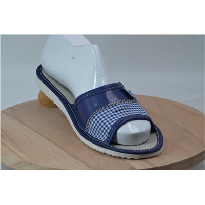 040-36  Обувь домашняя (Тапочки кожаные) размер 36