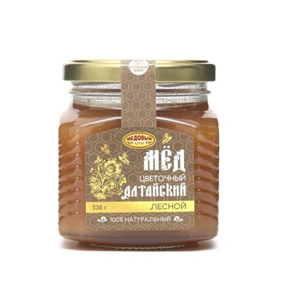 Мёд алтайский Лесной, 330 г