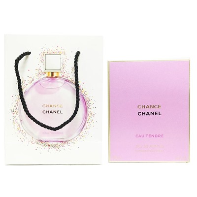 Женские духи   Chanel "Chance Eau Tendre" for women 100 ml в подарочном пакете ОАЭ