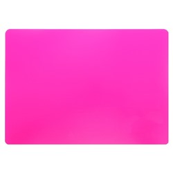 Доска для лепки Neon прямоугольная A4 пластик 1мм цв.розовый (10/250)