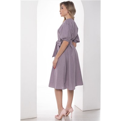 Платье "Аллегра" (серо-лиловое) П8525