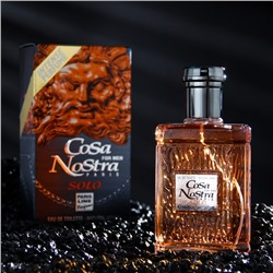 Туалетная вода мужская Cosa Nostra Solo Intense Perfume, 100 мл