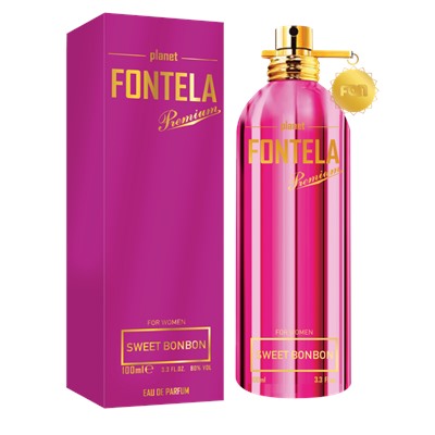 Женские духи   Fontela Sweet Bonbon Viktor & Rolf Flowerbomb For Women edp 100 ml