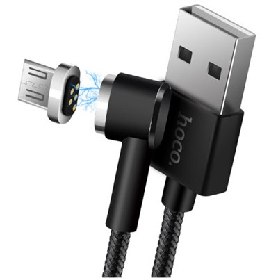 Hoco магнитный кабель lightning charging cable U20 (1 Метр)