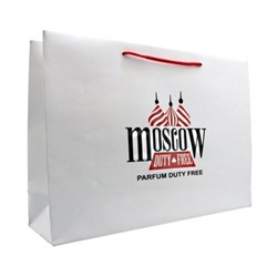 Подарочный пакет Duty Free Moscow. 35х24 (с)