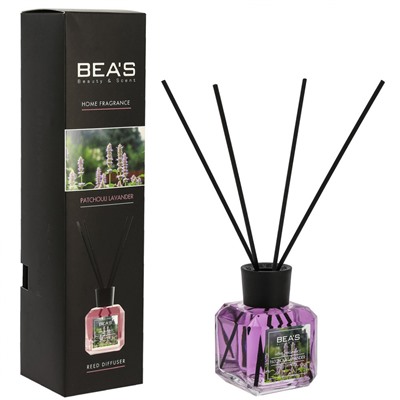 Ароматический диффузор с палочками Beas Patchouli Lavender 120 ml