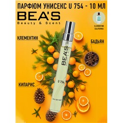 Компактный парфюм Beas U 754 Atelier Cologne Clementine California unisex 10 ml