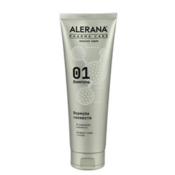 Шампунь для волос мужской Alerana Pharma Care, формула свежести, 260 мл