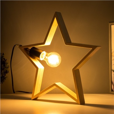 Настольная лампа "Звезда" E27 15Вт 4х36х34,5 см