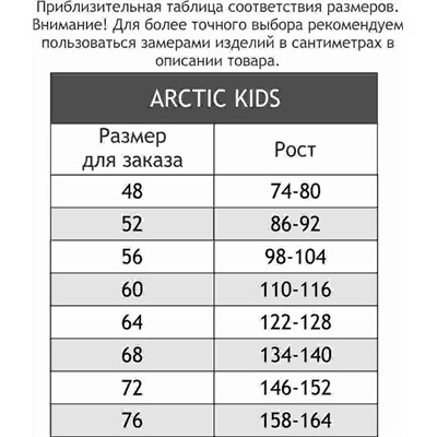 Брюки демисезонные с утеплителем на синтипоне Arctic kids