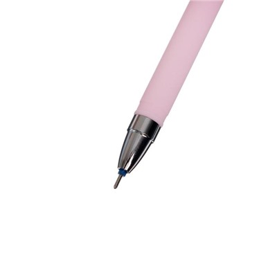 УЦЕНКА Ручка гелевая Calligrata 0.5 мм, со стираемыми чернилами, корпус прорезиненный, цвет чернил синий, МИКС (штрихкод на штуке), (ручка засохла, плохо пишет)