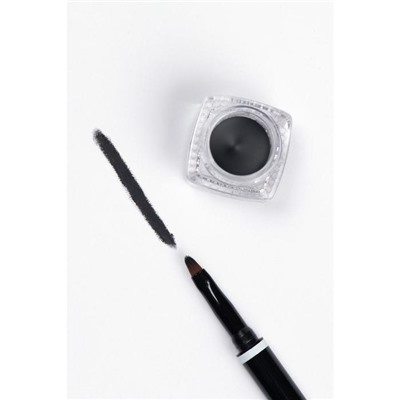 Подводка для глаз Vivienne Sabo Eyeliner Gel гелевая с кисточкой, тон 01 черная, 1,7 г