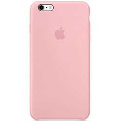 Силиконовый чехол для Айфон 6/6s -Светло-розовый (Light pink)