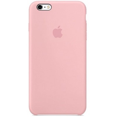 Силиконовый чехол для Айфон 6/6s -Светло-розовый (Light pink)