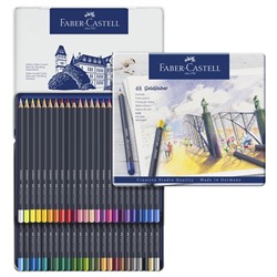 Карандаши художественные Faber-Castell 48 цветов, в металлической коробке