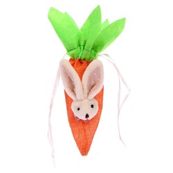 Конфетница «Морковка с зайкой», цвета МИКС