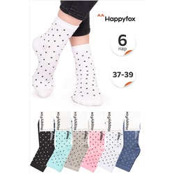 Набор женских носков 6 пар Happy Fox