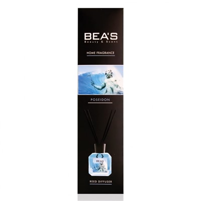 Ароматический диффузор с палочками Beas Poseidon - Посейдон 120 ml