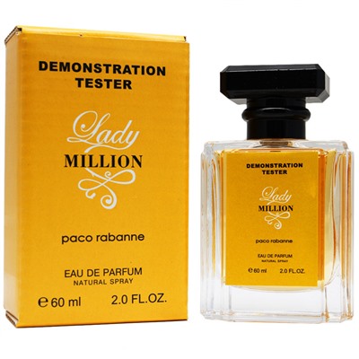 Тестер Paco Rabanne Lady Million for woman 60 ml (экстра-стойкий)