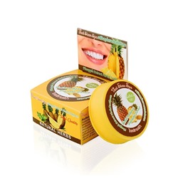 Зубной порошок с ананасом 25 гр Thai Siam Spa Pineapple Extract Herbal Toothpaste