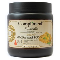 Compliment Naturalis Маска для волос с горчицей 500 ml