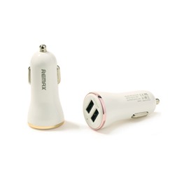 Разделитель автомобильный Remax RCC203 Car charger (2USB: 5V 2.4A Max)