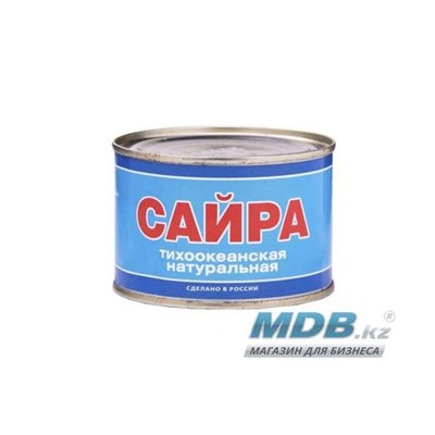 Сайра "Лагуна" натуральная, 240 г