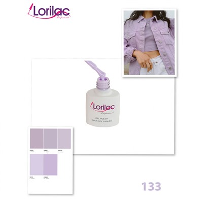 Гель-лак Lorilac -133 10 ml