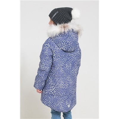 Куртка удлиненная зимняя для девочки Crockid ВК 38053/н/1 УЗГ