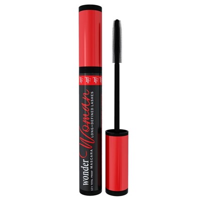 Тушь для ресниц TF Wonder Woman Mascara CTM-37, удлинение, разделение, чёрный