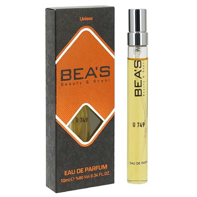 Компактный парфюм Beas U 749 Z & R Black Pepper & Amber, Neroli unisex 10 ml