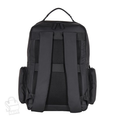 Рюкзак мужской текстильный 7220HB black Heanbag в Новосибирске