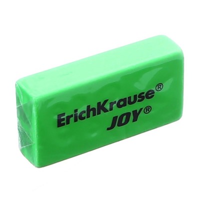 Ластик ErichKrause Joy, 50 х 22 х 12 мм, мягкий, гипоаллергенный, МИКС