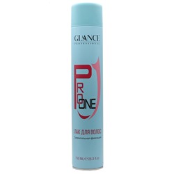 Лак для волос Glance Professional Pro One Сверхсильная фиксация 750 ml