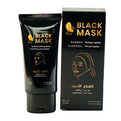 Маска от черных точек Rosel Cosmetics Black mask 50g