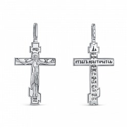 Крест из серебра (Годеновский крест) частичное чернение литье