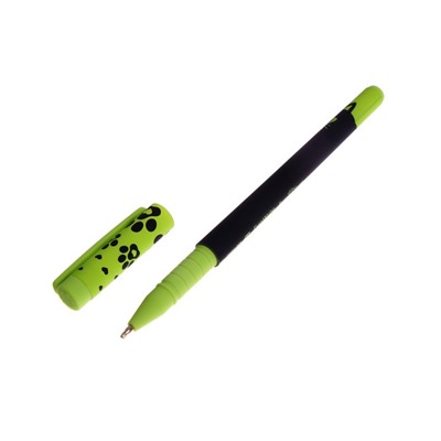 Ручка шариковая FunWrite «Чёрный кот», узел 0.5 мм, синие чернила, матовый корпус Silk Touch