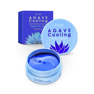 Охлаждающие гидрогелевые патчи с экстрактом агавы Petitfee Agave Cooling Hydrogel Eye Patch (60шт)