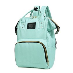 Сумка-рюкзак для мамы, арт Б305, цвет: зелёный