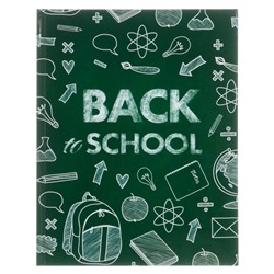 Дневник универсальный для 1-11 классов, "Бэк ту скул 1", твердая обложка 7БЦ, глянцевая ламинация, 40 листов