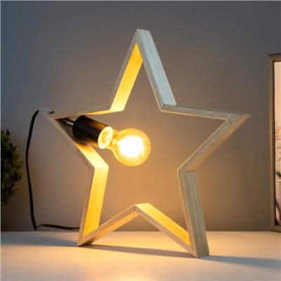 Настольная лампа "Звезда" E27 15Вт 4х36х34,5 см
