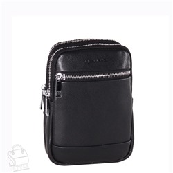 Сумка мужская кожаная 2023088-1BSH black Heanbag