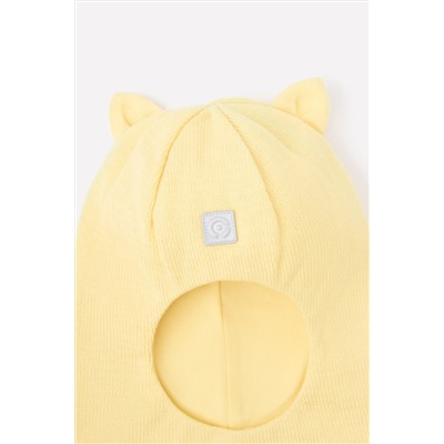 Шапка-шлем для девочки Crockid КВ 20185 желтый