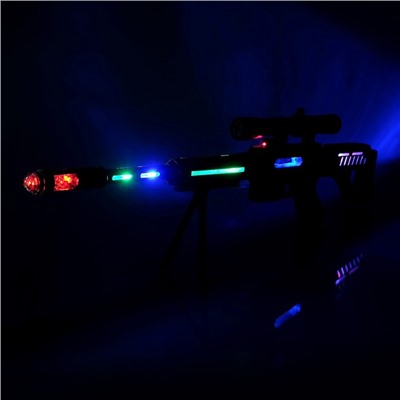 Ружьё «Снайпер», световые и звуковые эффекты, вибрация, работает от батареек