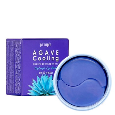 Охлаждающие гидрогелевые патчи с экстрактом агавы Petitfee Agave Cooling Hydrogel Eye Patch (60шт)