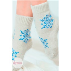 Бабушкины носки, Женские шерстяные носки со снежинками, теплые и уютные