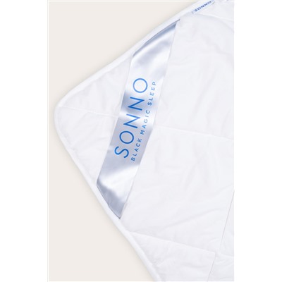 Одеяло SONNO AURA 2-сп. 170х205 гипоаллергенное , наполнитель Amicor TM Цвет Ослепительно белый